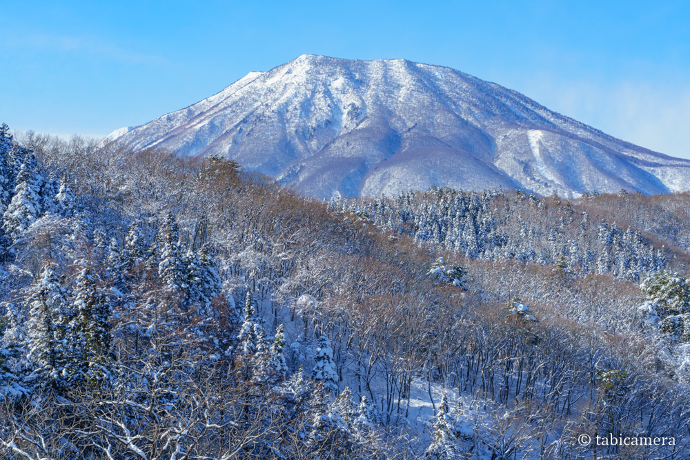 冬の黒姫山