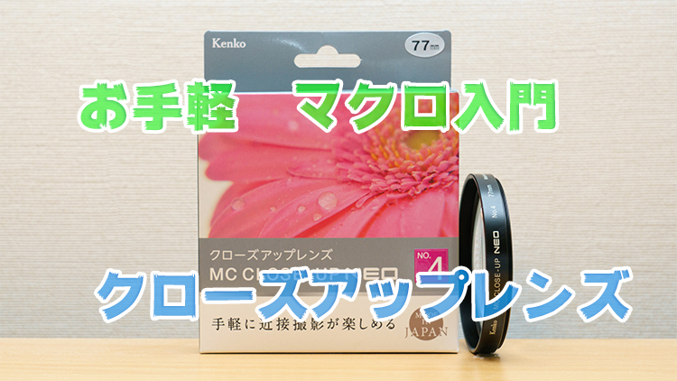 クローズアップレンズでマクロの世界へ マクロレンズや接写リングとの違い レビュー 使用感 作例 旅かめら