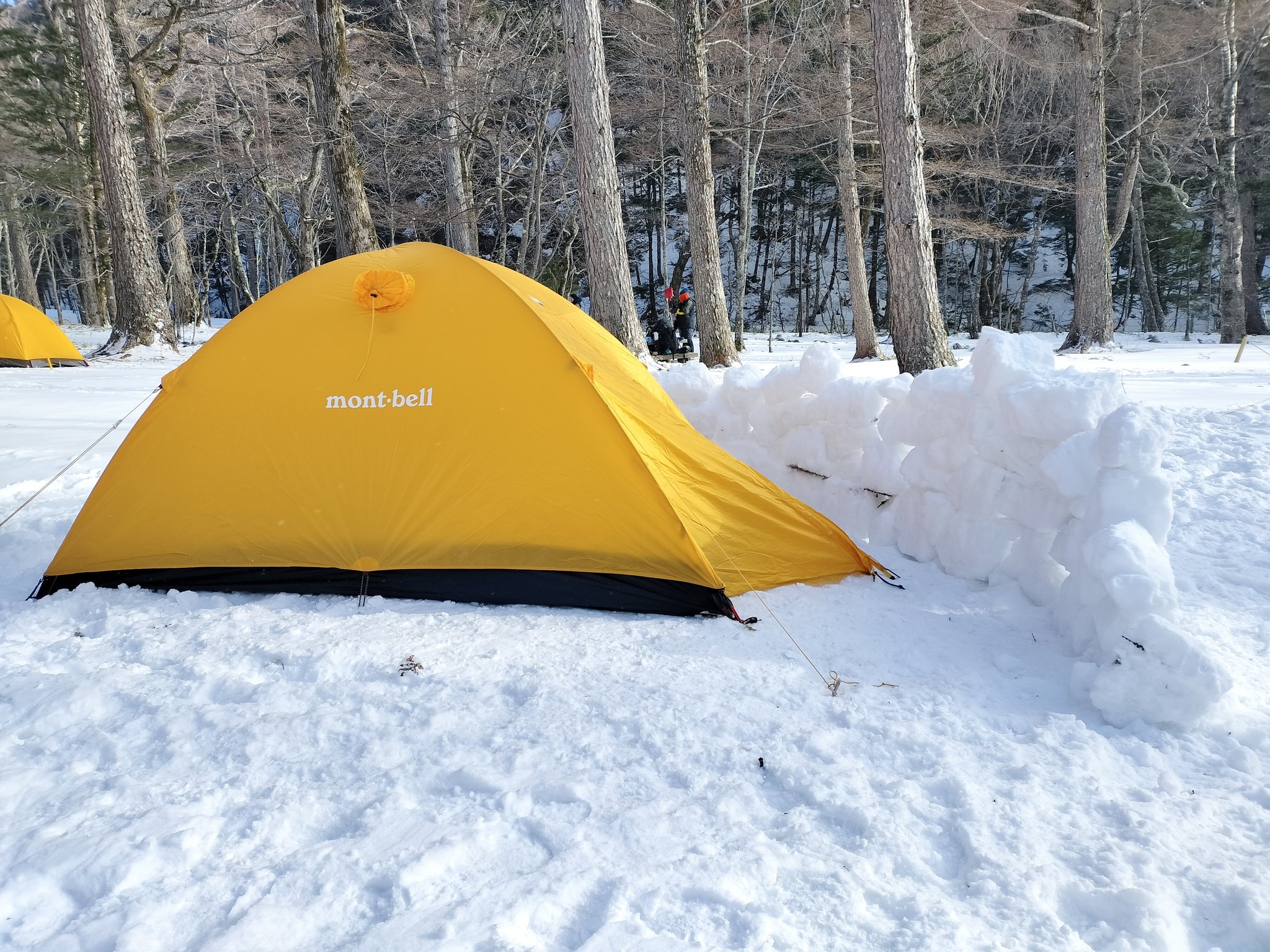 雪中テント泊