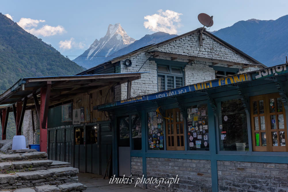 ネパールABCトレッキング チョムロン