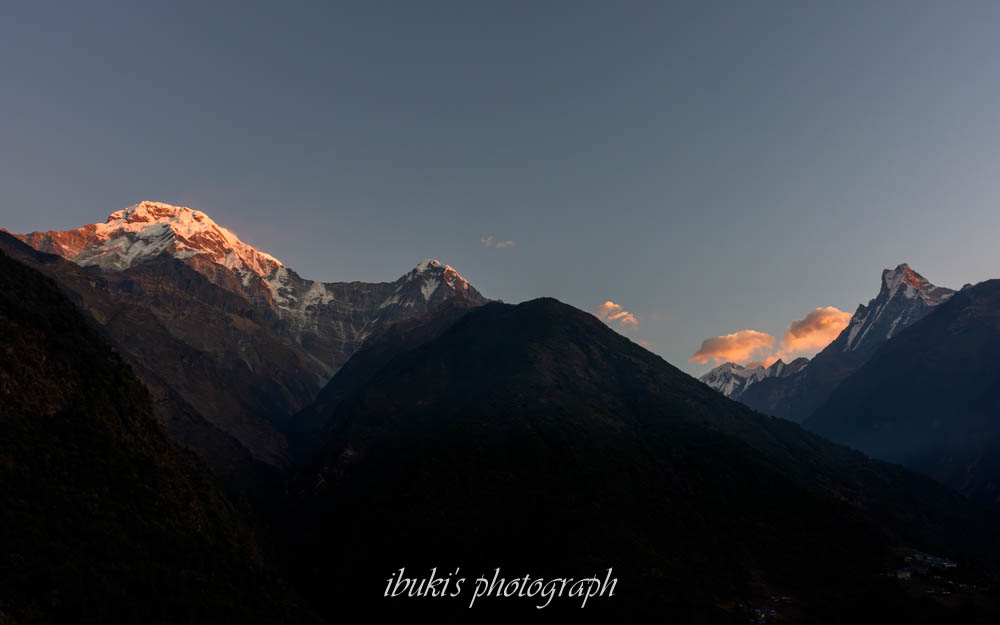 ネパールABCトレッキング チョムロン