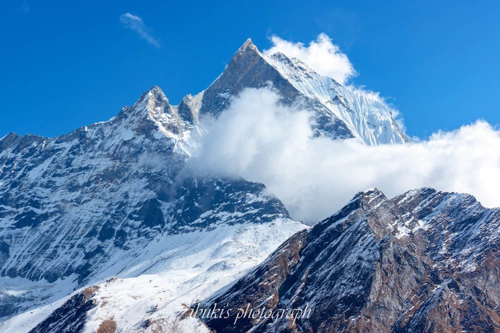 ネパールABCトレッキング　MBCからのマチャプチャレ