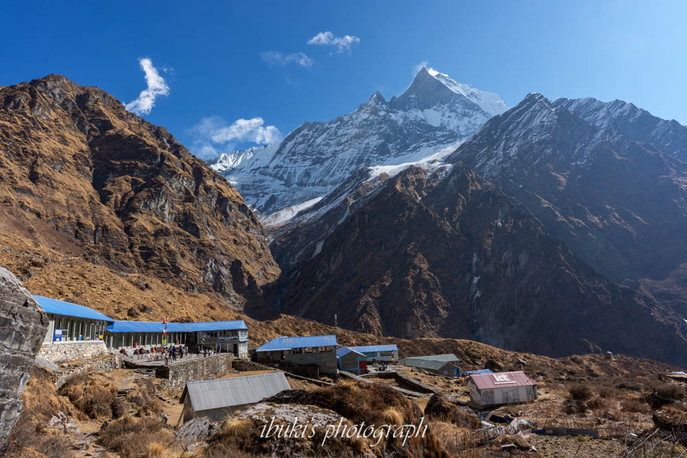 ネパールABCトレッキング　MBCからのマチャプチャレ
