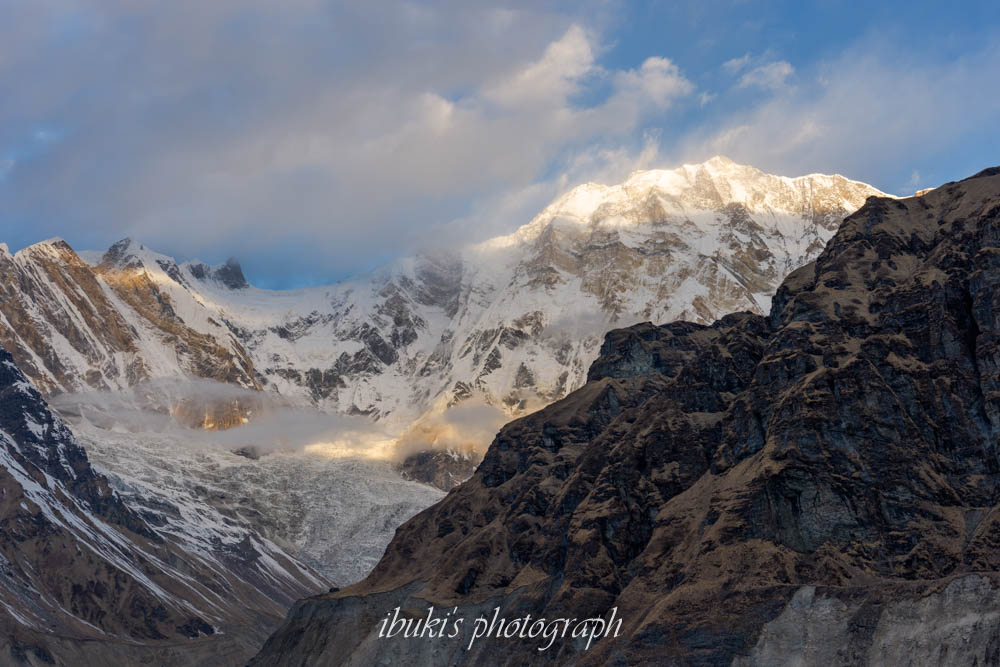 ABCトレッキング　アンナプルナⅠの夜明け