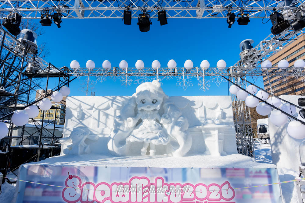 雪まつり　雪像