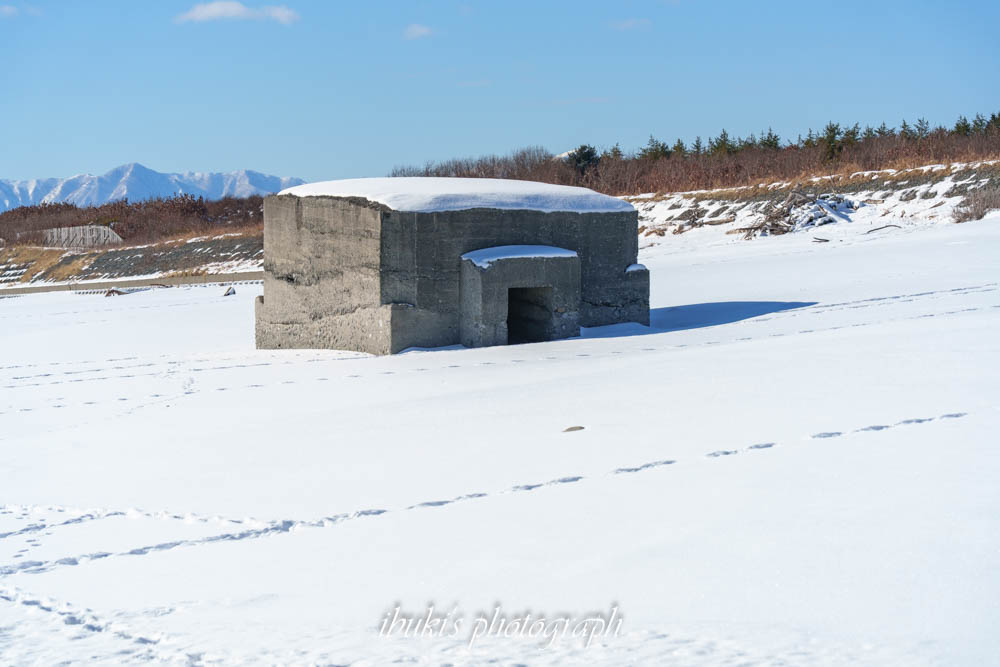 大樹町旭浜のトーチカ群